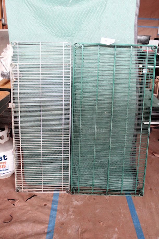 AWESOME! Set of 4 Metro Rack Shelves, 2 Sizes. 
(2) 24"x48", (1) 18"x48", (1) 18"x42". 4x Your Bid - Image 1 of 9