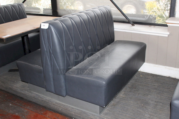 ULTRA COMFORTABLE! High Quality Booth Seating, Double. 48x48x37