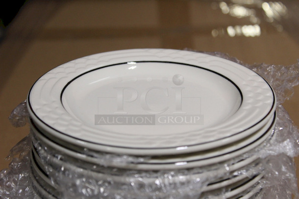 AMAZING! New Sterling China 21 Bread And Butter Dishes, 6-1/4". 10x Your bid - Image 3 of 3