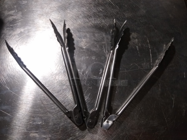 12 in. Tongs x3 - Image 1 of 3