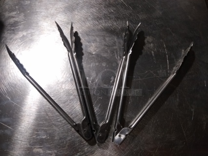 12 in. Tongs x3