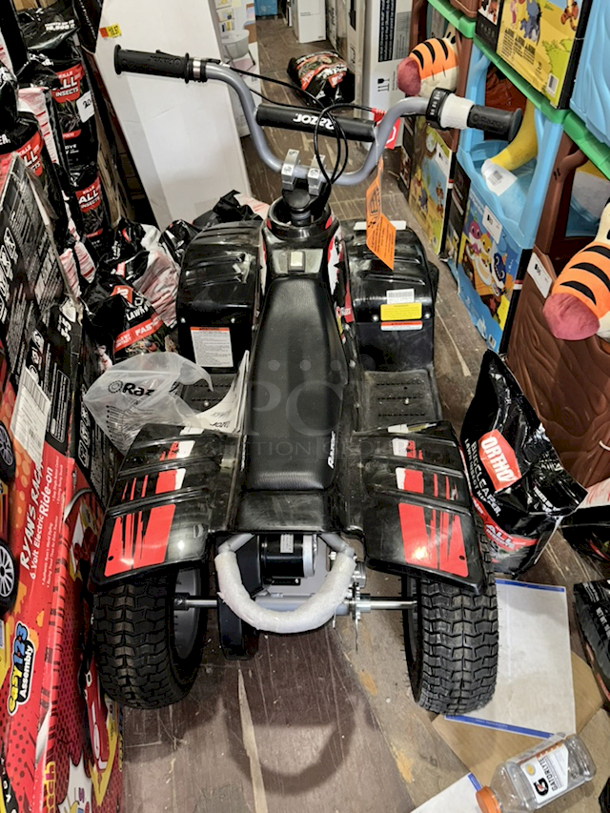 NEW! NEVER USED! Razor Dirt Quad - 24V Powered Ride-on, 12" Knobby Tires, up to 8 mph, Electric 4-Wheeler for Kids 8+ - Image 4 of 4