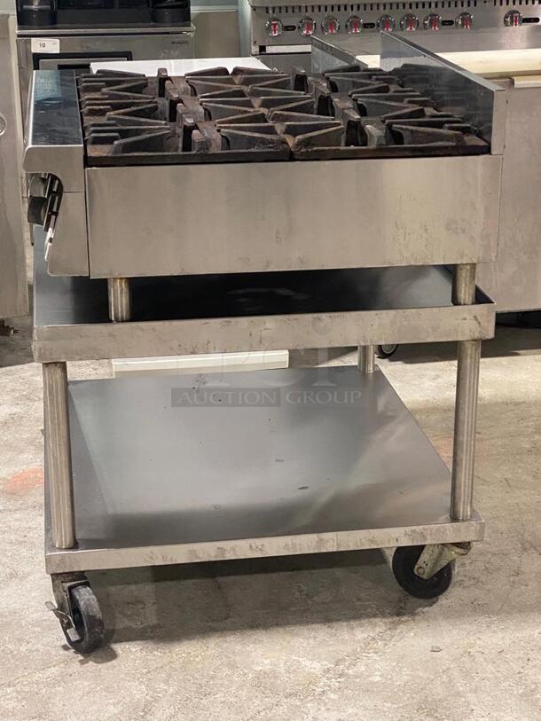 Garland Natural Gas 6 Burner 36" Countertop Range Stand Not Included - Image 5 of 5