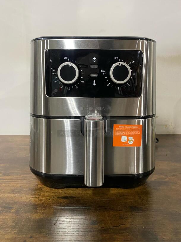 Insignia 5QT Stainless Steel Air Fryer
