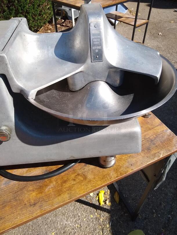 Hobart 1 Speed Buffalo Chopper Food Processor w/ Side Discharge, 115v
 - Image 3 of 6