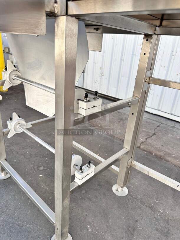 New! Bizerba Heat Seal SM1 Double 18" Roll Film Floor Wrapping Machine with Splash Guard 115V Tested and Working - Image 8 of 9