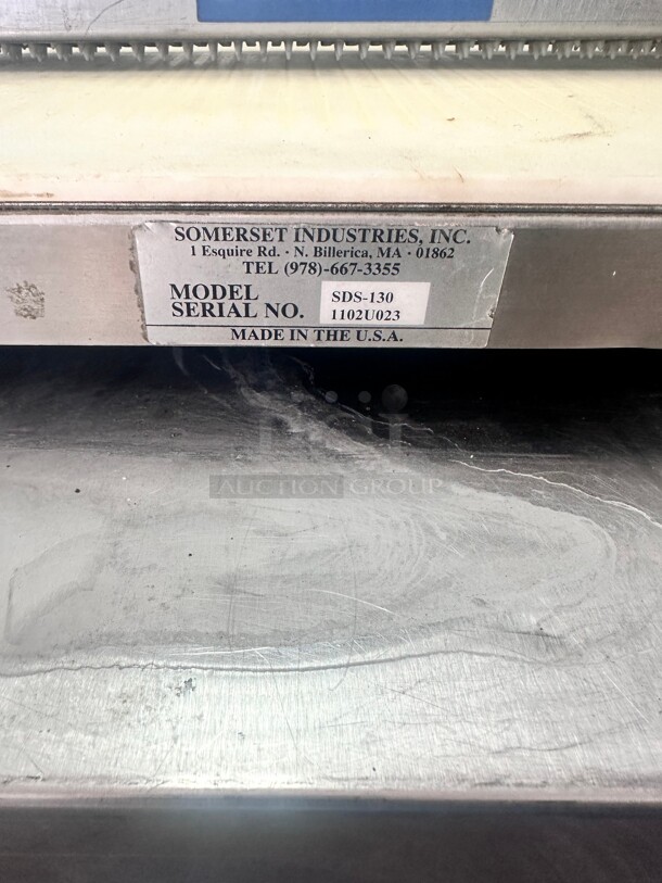 Excellent Condition Somerset SDS-130 Dough Docking Station Prevents Dough Bubbling  - Image 7 of 8