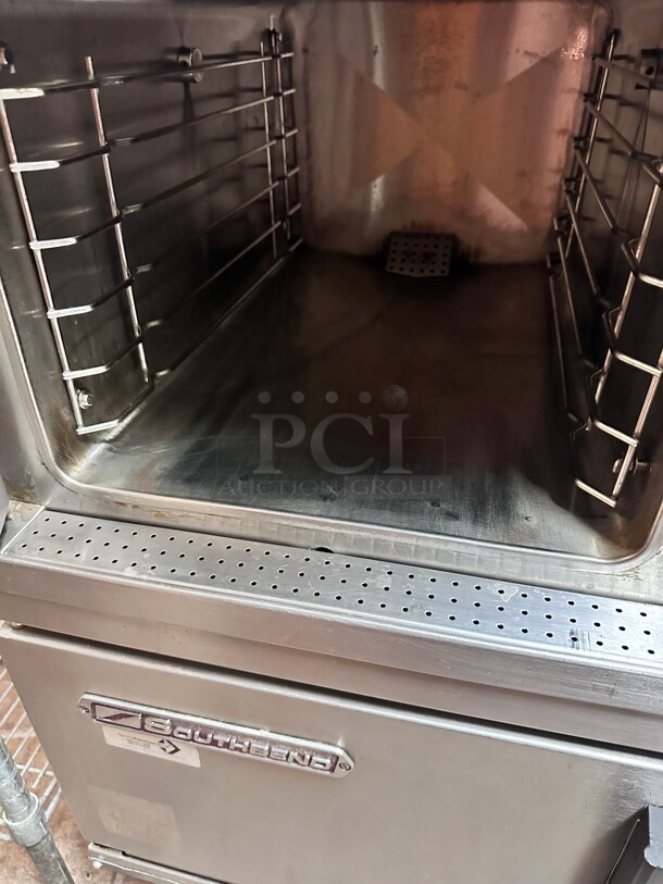 Working Southbend  (10) Pan Convection Steamer - Double Cabinet, Electric 220 Volt 3 Phase  - Image 5 of 6