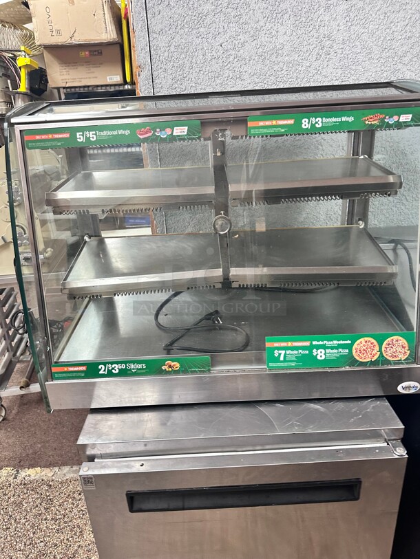 Late Model Vendo HFD000006 35 inch For Multi-Product Heated Display Merchandiser 115 Volt Working