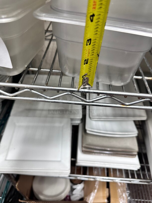 Commercial 1/3 Size Plastic Storage Container NSF - Image 2 of 9