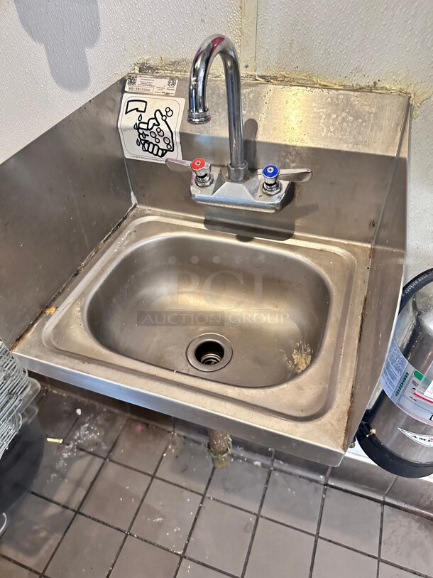 Commercial Stainless Steel Hand Sink Ideal For Commercial Kitchen NSF - Image 5 of 5