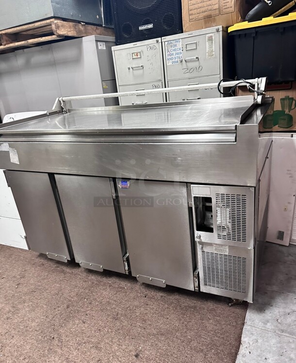 Late Model Randell Commercial Pizza Table 115 Volt Working NSF - Image 5 of 8