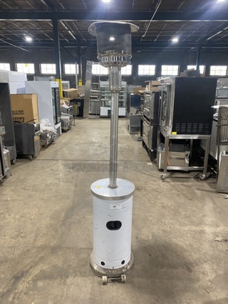Nice! Stainless Steel Propane Powered Heater For Outdoor Use Only!
Model NCZH-G-KMZMSS
