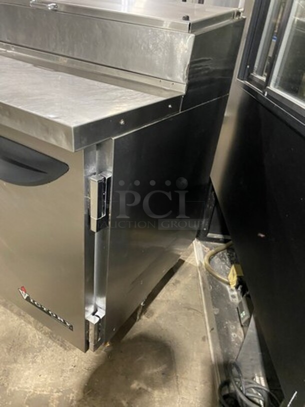 Victory Commercial Refrigerated Pizza Prep Table! With 3 Door Storage Space Underneath! All Stainless Steel! Model: VPT88 SN: P0277405 115V 60HZ 1 Phase - Image 2 of 10