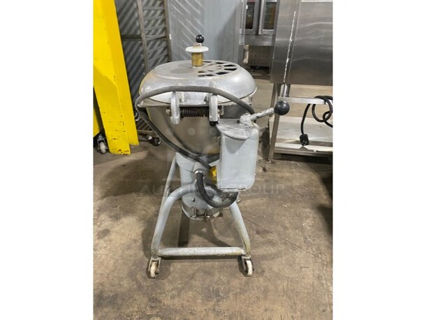  Hobart Heavy Duty Commercial VCM! Vertical Chopper/Cutter/Mincer! Model VCM40 Serial U7617850! 208V 3 Phase! Working When Removed! - Image 2 of 7
