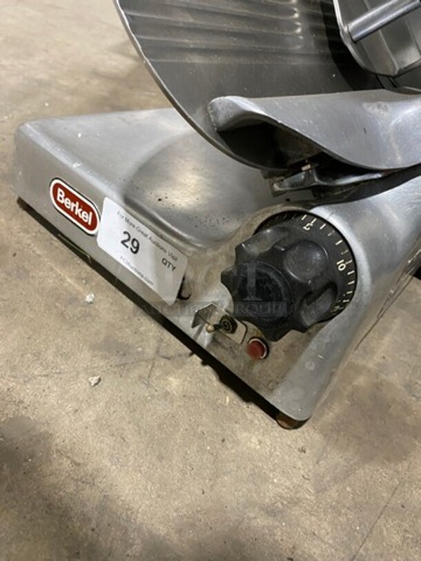 Berkel Commercial Countertop Deli/ Meat Slicer! All Stainless Steel! - Image 6 of 8