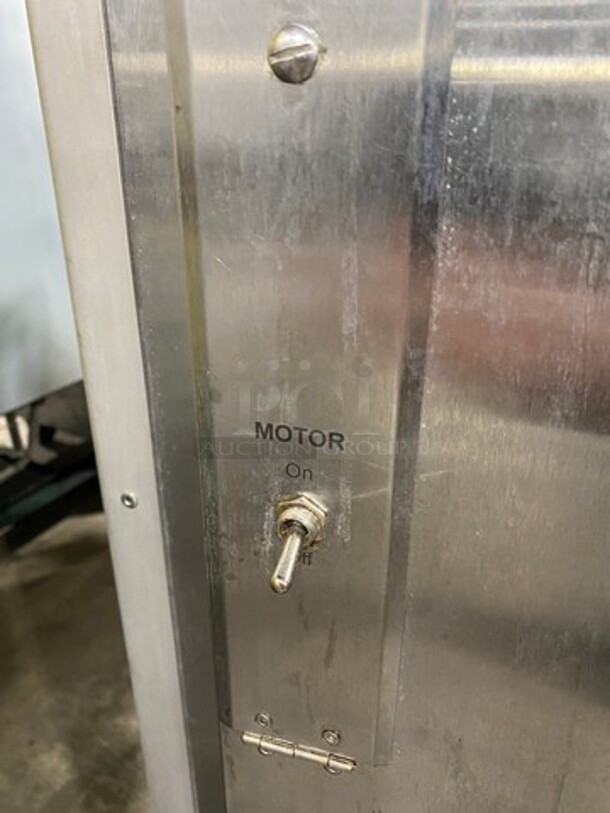 GREAT! Commercial Gas Powered Rotisserie Machine! With View Through Front Access Door! All Stainless Steel! - Image 7 of 8