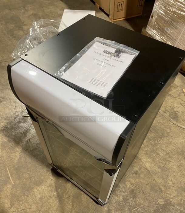 Brand New In Box! Nordon Countertop Glass Door Merchandiser! MODEL SC52B SN: 05223071180100078 120V  - Image 10 of 10
