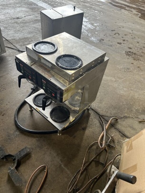 Bunn Dual Brewer Coffee Machine! 4 Pot Warmering Stations! Digital Brewing Control! On Legs!  - Image 5 of 5