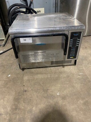 2010 Turbo Chef Commercial Countertop Rapid Cook Oven/ Microwave Oven! All Stainless Steel! Tornado Series Model: NGCD6 SN: NGCD6D06168 208/240V 60HZ 1 Phase
