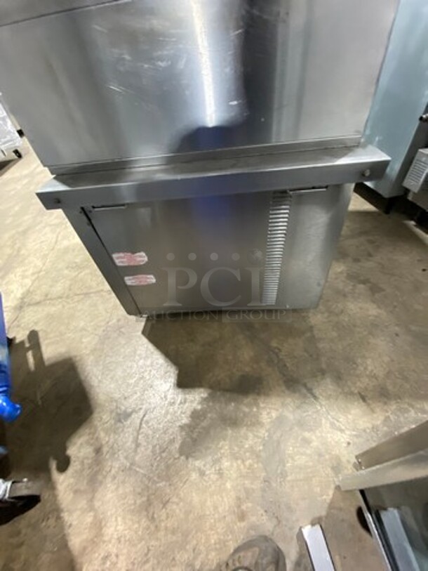 Silver King Commercial Refrigerated Chef Base! With 4 Drawer Storage Space! All Stainless Steel! On Casters! Model: SKRCB84H SN: SAJM82804A 115V 60HZ 1 Phase - Image 3 of 9