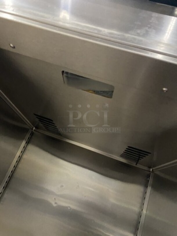 Victory Heavy Duty Commercial One Door All Stainless Steel Freezer! Model FS1DS7EW! 115V 1 Phase! With Legs!  - Image 6 of 9