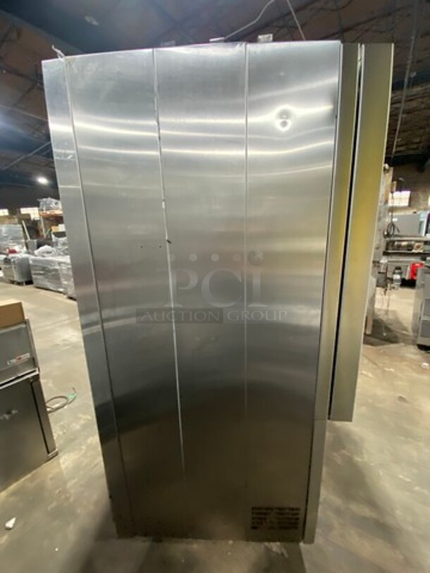 AMAZING! All Stainless Steel Commercial Natural Gas Powered 4 Deck Baking Oven! Model: MTO25 SN: 37124118 - Image 3 of 11