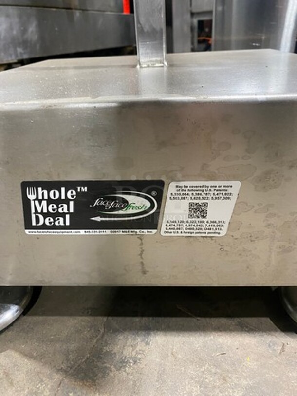 M&E Manufacture Solid Stainless Steel Slicer Stand! On Casters! - Image 7 of 9