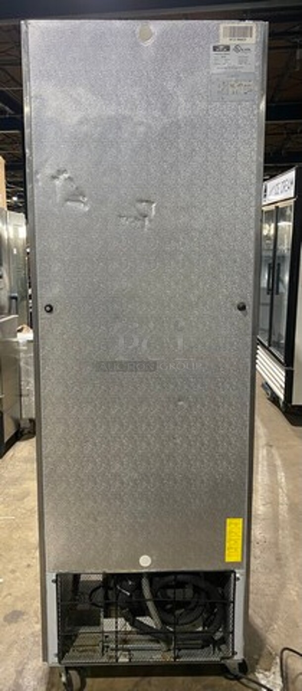 Artic Air Commercial Single Door Reach In Freezer! With Poly Coated Racks! Model AF23 Serial 444433! 115V 1Phase! On Casters! - Image 4 of 9