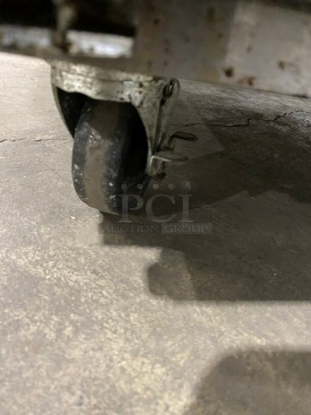 Continental Commercial Refrigerated Sandwich Prep Table! With 2 Door Underneath Storage Space! All Stainless Steel! On Casters! Model: SW3615M SN: 1487851 115V 60HZ 1 Phase! Working When Removed!  - Image 9 of 10