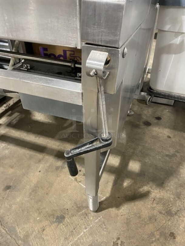 Market Forge All Stainless Steel Electric Powered Tilted Braising Pan/Skillet! Serial 209041! 208V! On Legs!  - Image 7 of 10