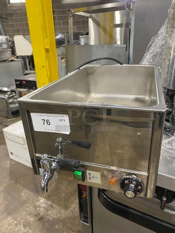 Omcan Commercial Countertop Triple Food Warmer! All Stainless Steel! Model: TS9099 120V - Image 1 of 9