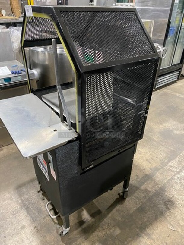 GREAT FIND! Bunn Commercial Electric Powered Package Tying Machine! Stainless Steel! On Casters! Model: 1691 SN: 88937 - Image 2 of 9