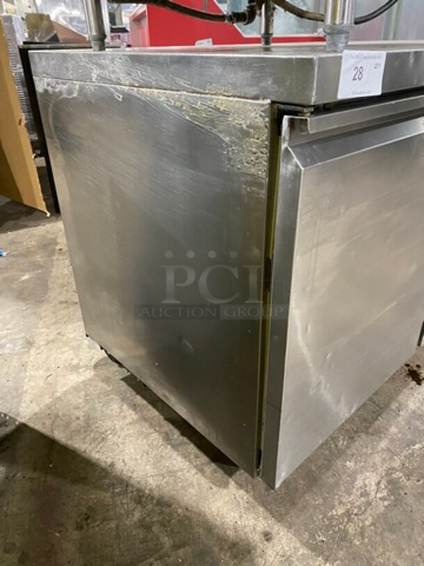 Commercial 2 Door Lowboy/Worktop Cooler! All Stainless Steel! On Casters! Model: TUC48R 115V 60HZ 1 Phase - Image 2 of 7