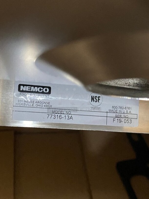 NEW Nemco Stainless Steel Sink Spadewell/Dipperwell! - Image 7 of 7