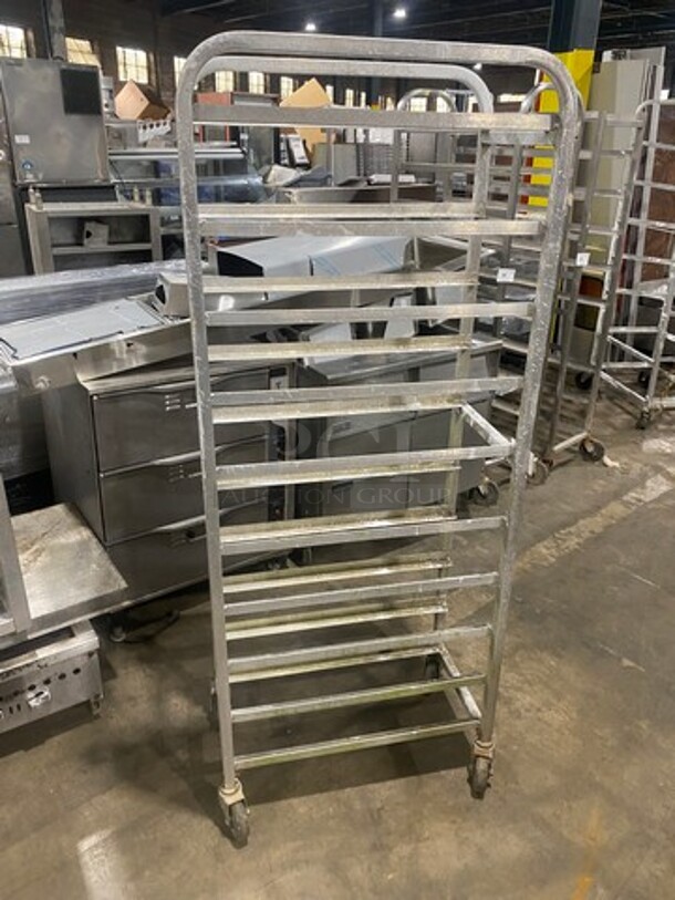 Metal Commercial Pan Transport Rack! On Casters! - Image 3 of 5