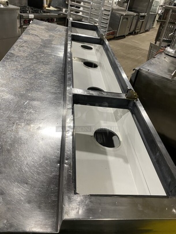 True Refrigerated Pizza Prep Table! Model TPP93 Serial 6949372! 115V 1 Phase!  - Image 9 of 10