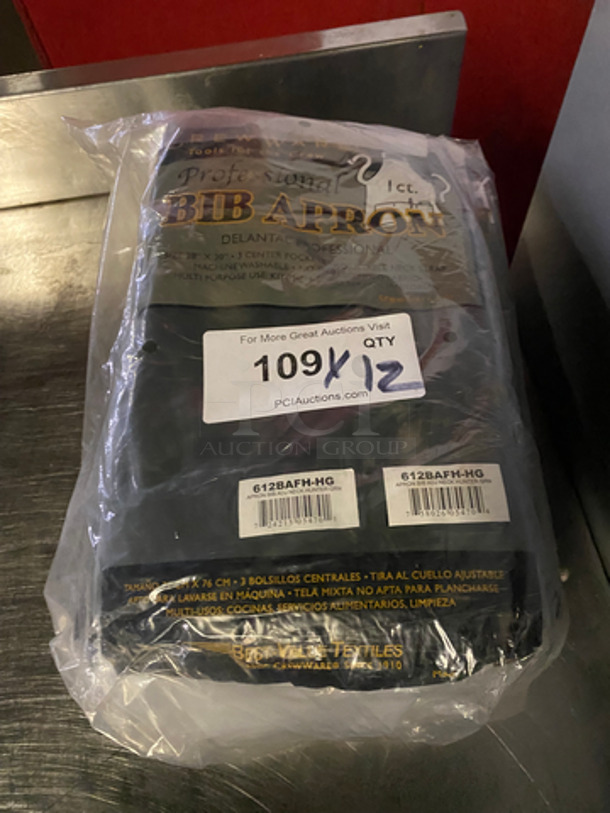 Crew Ware Professional Bib Apron! 12x Your Bid! - Image 1 of 3