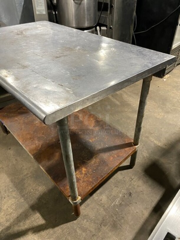 L & J Solid Stainless Steel Worktop Table! With Storage Space Underneath! - Image 3 of 7