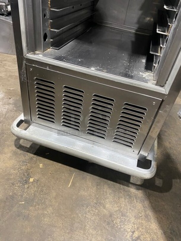 NICE! Carter Hoffmann Commercial Refrigerated Single Door Meal Delivery Cart! All Stainless Steel! On Casters! Model: PHB495 SN: 438966 120V 60HZ 1 Phase - Image 7 of 9