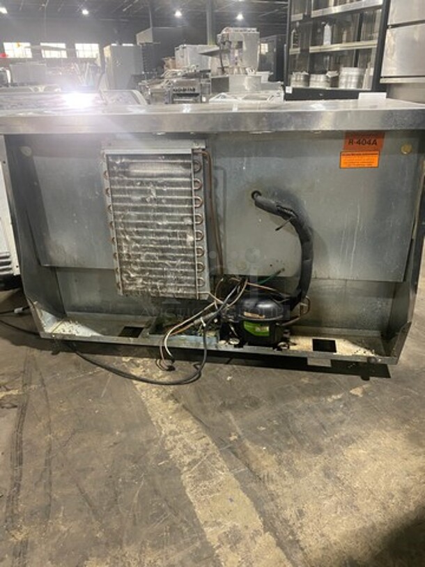 COOL! Delfield Manitowoc Commercial 2 Door Lowboy/Worktop Cooler! All Stainless Steel! Model: UC4048STAR SN: 1305152000153 115V 60HZ 1 Phase - Image 3 of 9