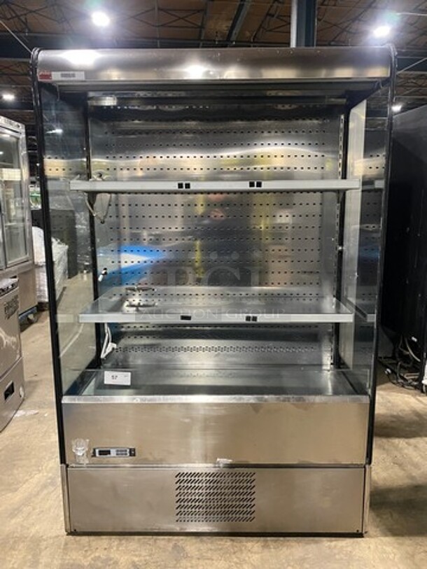 Sifa Commercial Refrigerated Open Grab-N-Go Display Case! Solid Stainless Steel! Model: GAEP6L126N0710 SN: 0408202000 220/240V