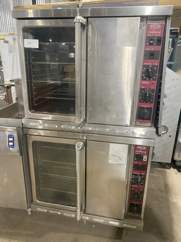 Nice! Dynamic Cooking Systems Natural Gas Powered Heavy Duty Convection Oven! Professional Series! With Metal Racks! 2 X Your Bid! Working When Removed!  - Image 9 of 10