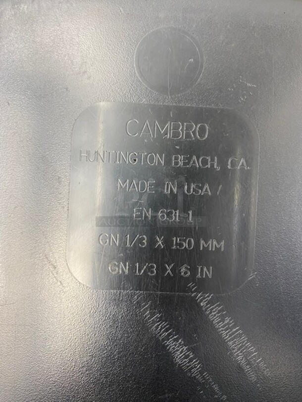 Cambro Clear Poly Food Pans! 6x Your Bid! - Image 5 of 7