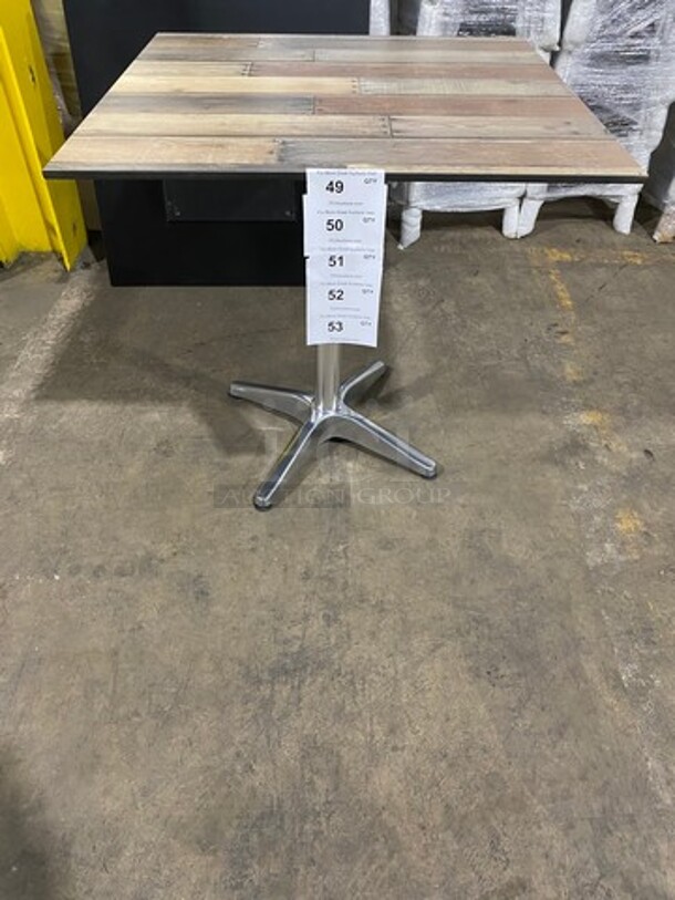 BRAND NEW! HPL - DRIFTWOOD TABLE TOP 24 By 24 Suitable For Indoor/Outdoor Use! High Pressure Laminate! Weatherproof, Scratch and UV-Resistant! Java Finish! - Image 8 of 8