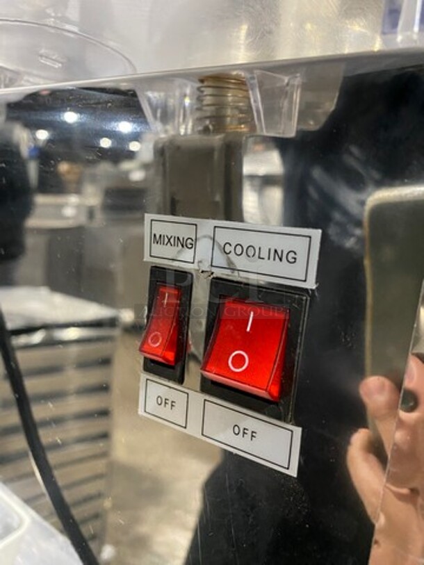Commercial Countertop Dual Hopper Refrigerated Beverage Dispenser! Stainless Steel Body! - Image 6 of 10