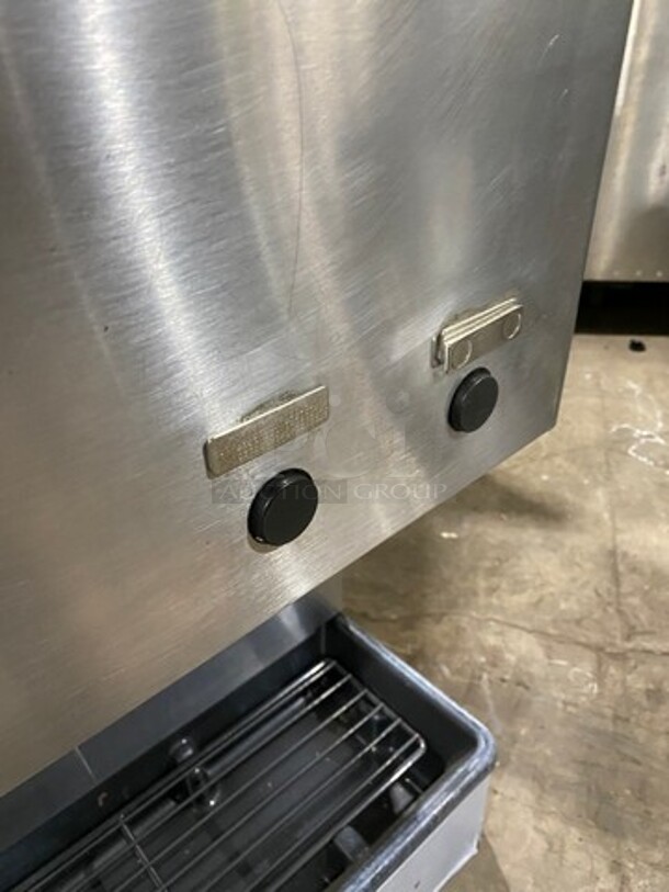 Hoshizaki Commercial Countertop Ice Maker/Dispenser And Water Dispenser! All Stainless Steel! Model: DCM500BAH SN: F06587B 115/120V 60HZ 1 Phase - Image 8 of 9