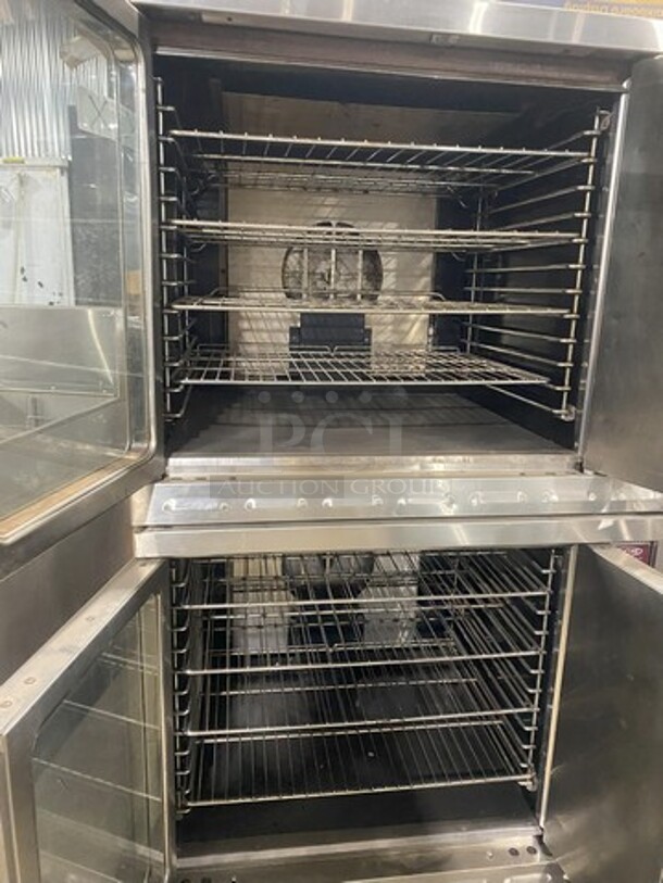 Nice! Dynamic Cooking Systems Natural Gas Powered Heavy Duty Convection Oven! Professional Series! With Metal Racks! 2 X Your Bid! Working When Removed!  - Image 5 of 10