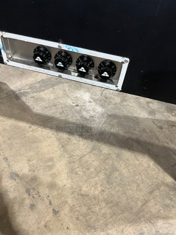 LATE MODEL! 2019 Advance Tabco Commercial Electric Powered 4 Well Steam Table! With Sneeze Guard! All Stainless Steel! On Casters! Model: B4120B SN: 000073377 120V 60HZ 1 Phase - Image 3 of 8
