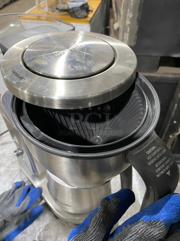 SWEET! Breville Commercial Countertop Drip Coffee Maker! All Stainless Steel! 120V! Model: BDC450 BSS! - Image 4 of 6